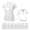 Kobiet Polos Ptarmigan Arctic lutu List 2024 T-shirt Firkydolphin Summer Top