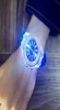 LED Flash Luminous Automatyczne kobiety Watch Trendy osobowości Studenci Miłośnicy galaretki 9 Kolor Light Dare Watch Słynna marka WAT7057590