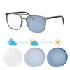 Occhiali da sole Shinu Myopia occhiali donne Pochromiche per il cambiamento Transizione degli occhiali lenti blu meno sh080
