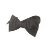 Bow Ties Black Bat Wing Bowtie Longueur réglable Costume de fête de mode pré-attachée