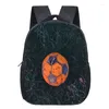 Backpack Football Rugby Padrão impresso Padrão simples Estudante School School Boy Girl Ins Fashion All-Match Travel Macks