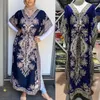 Ethnische kleding Ramadan Moslimvrouwen Dubai Abaya Kaftan Turkije Lange jurken voor vrouwelijke Eid Mubarak Modest Dress Fashion Islamic