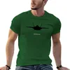 Herren-Tanktoper F-35 Silhouette T-Shirt Anime Kurzarm Koreanische modische T-Shirts für Männer