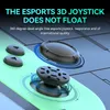 Joy2 Colorido RGB Light Efeito Vibração Motor Sixaxis Gyroscope Game Handle Gamepad Controller Joystick para Switch 240418