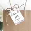 Party leveranser personliga firande etiketter bröllop klistermärken swan anpassad namn text födelsedag dopdekorationer