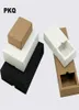 Prezentacja prezentowa przyjęcie weselne Present Pudełko Białe małe pudełko Kraft do mydlanego biżuterii DIY Paper Paper Paint 50pcs9617471