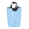 Sac à linge Bébé Blue Geométrique Triangle Résumé Modèle Design Un pack de vêtements sales