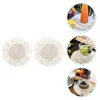 Travesseiro 2 pcs Tabela Placemat Ornamento Braçado