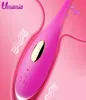 Umania draadloze afstandsbediening Vibrator Siliconen Bullet Egg Vibrators Sex USB Oplaadbaar speelgoed voor volwassenen Body Random Zendingen Y7442488