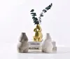 セラミックボディアートメスマニュアルテーブルテーブルトップセラミック花瓶抽象花瓶ホームリビングルームアクセサリー花瓶Y20078508537