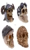 Symulacja Symulacji Kształt czaszki Terrarium Hive Hide Cave do dekoracji akwarium ozdoby do dekoracji akwarium Y2009229177460