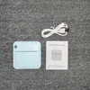 Fun Druck tragbarer thermischer Selbstkleber Aufkleber PO-Drucker HD Mini Bluetooth 57*25mm Lieferungen 2D-Etikettenhersteller für Telefon 240416