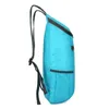 Sac à dos Polyester Light Poids confortable pour la randonnée et le camping Adventure à la demande Zipper pliable Durable Soft