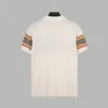 Men's Plus Tees & Polos Round neck embroidered and printed polar style summer wear with street pure cotton 2f34y