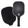 Pickleball paddlar kolfiber yta USApa godkänd säte pickleball paddel racket honungskaka kärna presentpaket inomhus utomhus 240425