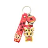 Nieuwjaar The Year of the Loong Mascot Doll Key Chain Small Pendant Doll Pendant Doll Key Chain Lovers Cartoon