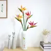 Decorative Flowers 1 PCS 57cm Artificial Elegant Creative Silk Latex Simple Multi-coloured Simulate Tropical