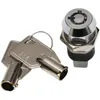 510sets 19mm Metal 4pin ONOFF 2OSITION DPST A Série Electronic Lock Key Interrupteur 2NO 2NC Rotary Bouton 240429