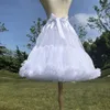 Skirts 55cm Puffy Tulle Petticoat White Black Organza Underskirt Lolita Faldas Tutu Skirt Crinoline Wedding Ballet Dance Pettiskirts