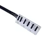 2024 40cm 1 To 5 4-pins Molex TX4 PWM Fan CPU Hub Computer PC Case Chasis Cooler Power Extension Cable Splitter Adapter Controller for PC