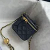 Дизайнер роскошной дизайнер высококачественная решетчатая кожаная сумка мода Классическая цепная сумка небольшая роскошная сумка для перекрестного куста.