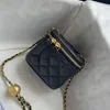 Lukseryczna torba designerska Wysokiej jakości kratowa skórzana torba Moda klasyczna torba łańcuchowa Małe luksusowe torby na ramieniu Crossbody Luksarne diamentowe szwy z szwy