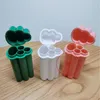 Multifunktionale drei Fugen farbenfrohe Plastikraucher -Zigaretten -Zigaretten -Kisten tragbare innovative hellere Gehäuse Feuchtigkeitsdichtes Vorrat -Hülle