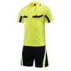 Anpassad fotbollsdomare Jersey sätter för män Professionell Judge Soccer Kits Multi Pocket 2 Piece Summer Sports Uniform Suit240417