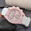 Relojes AAA 2024 Hot Niricha Mens Case de plástico Reloj de 6 pines Batch D21P de la segunda función D21P