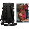 Animal de compagnie de chien portant un sac à dos épaule de voyage grand sac de poitrine avant pour poitrine de chiot sac d'épaule 240423