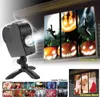 Window Projector voor Halloween Christmas Window Wonderland Display Laser DJ Stage Lamp Indoor Outdoor Christmas Spotlights3721373