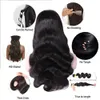 Silky Straight Lace Wigs 360 Full Lace Front Human Hair Wigs Pre Plucked Natural Black Color With Baby Hair Brazilian hair