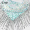 Lenços da moda Bandana Cabeça Cabeça Cabeça Praça com strassina Sexy Neckerchief