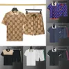 Дизайнерская футболка Mens Designer Short Men's Trade Suits Tshirt Polo Designer Mens Track -Suits Sets Jogger Спортивный костюм мужчины женщины короткие брюки.