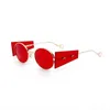 Okulary przeciwsłoneczne 2020 nowe męskie i damskie trendy modowe okulary przeciwsłoneczne Hip Hop Słońca okulary punkowe okrągłe okrągłe okulary przeciwsłoneczne soczewki wiatrówki