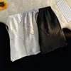 Suissiles de survêtement masculins Men de vêtements de sports de vêtements de sport avec fermeture à glissière T-shirt à demi-placard Shorts de taille élastique