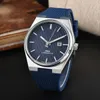 Bekijk horloges AAA 2024 Nieuwe Mens Watch PRX -serie Three Pointer Multi Functional Trendy en Fashionable Quartz Watch