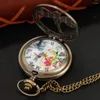 Relógios de bolso requintado em forma de inseto Gemstone quartzo assistir colar de colar de colar para homens acessórios pendentes de jóias femininas presentes