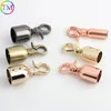 Durable tassel rope end bell shaped buckle hat decoration with screw handbag hardware accessories wallet rope 240426