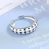Cluster ringen 925 Sterling zilver zwart en wit drop glazuur rhombus rooster modieuze damesring sieraden