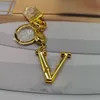 2024 Designer Keychain Luxury Bag Charme Hartvormige sleutelhange mode Love Pendants Gold Keyring Car Ornament Keychains