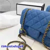 LOULS VUTT Women Bag Classic Tote Mini Flap Bags Quilted Fashion Denim Bags Gold Matelasse Crush Blue Ball Adjustable Shoulder Strap Pu Lmba