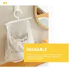 Opbergtassen 2 pc's mesh tas ademende zakje kleding pin wasfanden winkelen voor fruitnet reizen babyhangers
