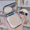 Oil-Free Lightweight Face Powder Natural Concealer Soft Matte Setting Makeup Long Lasting Waterproof Brightening Pressed 240426