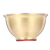 Copos de vinho Brass Serviving Bowl Altar Sacrificial Utensílio de sacrifício não deslizamento Sacrifício ProP Tabelware Small Cobper