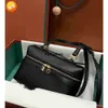 Loro Piano Bag Loro Pianaa Женская сумка Loro Pianaa Fashion Extra Pocket L19 Подлинный кожаный дизайнерский дизайнер высшего качества двусторонние сумочки молнии HSJ1