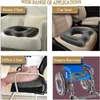 Kissensitz großer Steißbein für Auto- oder LKW -Bürostuhl Rollstuhl Rollstuhl Bett Kokcyx Hämorrhoiden Stadionpolster