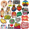 19Colors Thanksgiving Jesus Charms Anime Charms Großhandel Kindheitserinnerungen Spiel lustige Geschenk Cartoon Charms Schuhzubehör