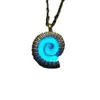 Chains Glow In The Dark Conch Pendant Necklace Mermaid Spiral Fashion Jewelry Night Alloy Sea Shell For Men Women