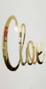 Specchio acrilico personalizzato Specchio a acrilico Gold Nome segno di compleanno Decorazione per feste di matrimonio DECARIZIONE Personalizzata Segno di porta per bambini 2009293301636